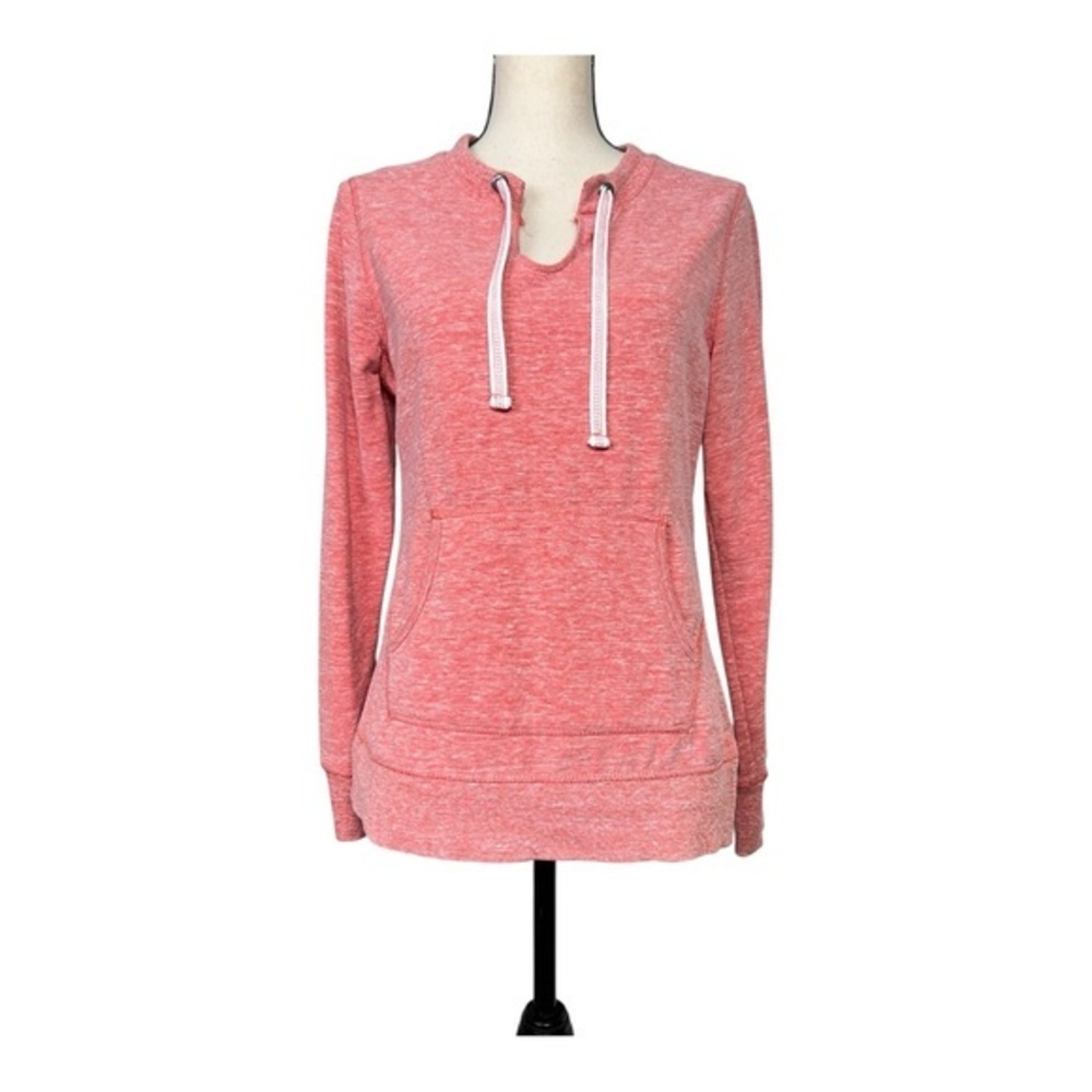 Green Tea Peach Color Kangaroo Sweat Shirt Size S